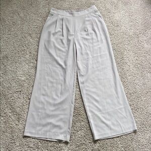Dress Forum • Light Grey Lightweight Crepe Pull On Dress Pants